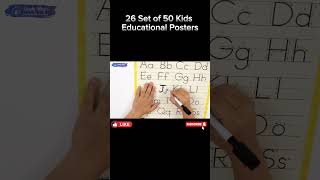 26 Set of 50 Kids Educational Posters#ClassroomDecor#VisualLearning#LearningCharts#viral#shorts