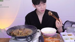 직접 끌인 갈비찜 + 집밥 먹방