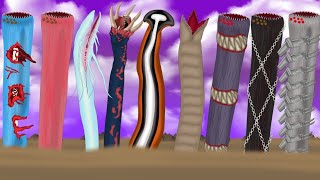 FULL EPISODE WORM || Sandworm,Alienworm,Hammerheadworm,Mechaworm,Darkworm,White Darkness,Zombieworm