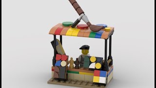 The Art of Brick - Art Stand MOC