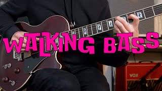 Jazz Walking Bass + Chords | Theory, Tricks & Tips