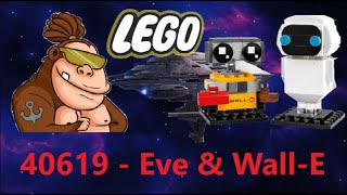 Lego Set 40619 - Eve & Wall-E *** Speed Build and Review ***