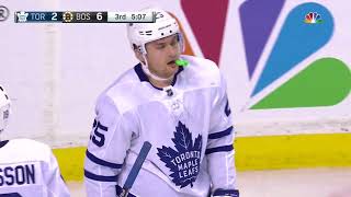 James van Riemsdyk 1st Goal of the Playoffs | Game 2 | Maple Leafs @ Boston Bruins - 4/14/2018