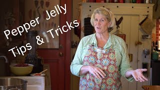 Tips and Tricks to make Pepper Jelly, revisited ~ no measurements, Cranberry Orange Clove variety