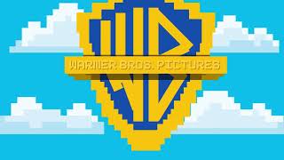 Warner Bros Pictures (1998-2022) logo (8 bits version, with TimeWarner byline) (2012)