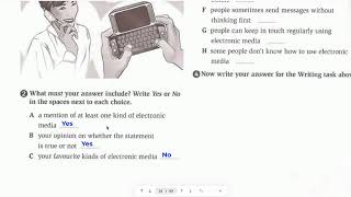 LIVE - IELTS band 5-6.5 - Unit 4 - New Media - Workbook - Vocabulary | Key Vocabulary | Grammar