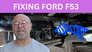 How To Fix End Links On A Sway Bar For A 1994 Ford F53 Holiday Rambler