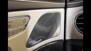 Автозвук в Mercedes S 63 AMG. Удаляем Burmester!