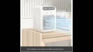 Air Conditioner Air Cooler Fan Water Cooling Fan Air Conditioning For Room Office Portable Air Co...