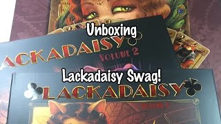 Unboxing Lackadaisy Swag!