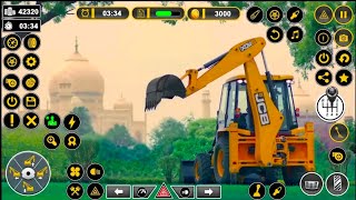 JCB Games 3D City Road Builder Heavy Machines and JCB Driving Simulator - Android Gameplay Ep 4