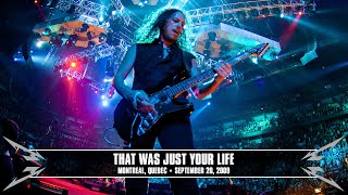 Metallica - That Was Just Your Life