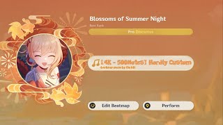 Drumalong Event: 4K (custom) - Blossoms of Summer Night [Genshin Impact]