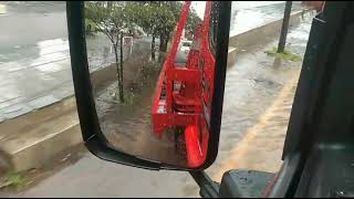 Enchente Canoas, Av. Inconfidência começa a alagar, 23/05/2024