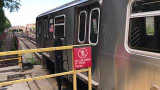 R160 R Train Departing 9th Avenue