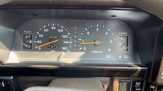 1993 Mitsubishi Delica Star Wagon cold-start video