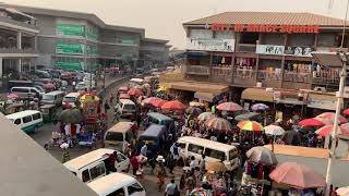 WATCH HOW BUSY AND CHOKED DR MENSAH MARKET IS LOOKING AS THE NEW CENTRAL MARKET PROJECT IS ONGOING