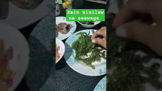 Sewage kinilaw #seawage #food #lato #lifestyle #travel #youtubeshorts #viral