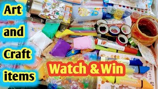 My Craft Supplies Haul|Huge Art and Craft supplies haul|Art items collection|stationery haul