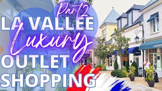 PARIS LA VALLÉE LUXURY OUTLET SHOPPING (Part 2) ft Coach, Michael Kors, Maje, Burberry, RedValentino