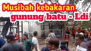 Update terkini ‼️ musibah kebakaran di jl.gunung batu Loa duri Ilir - Loa janan