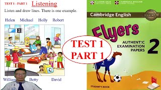 Luyện nghe Flyer 2 test 1 part 1, Có Transcript 2018 with answer | Learn English with me