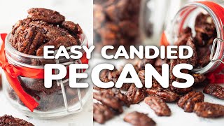 How to Make Candied Pecans | DIY Edible Gifts | Easy Cinnamon-Sugar Candied Pecans Recipe