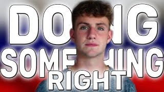 перевод MattyBRaps - Doing Something Right