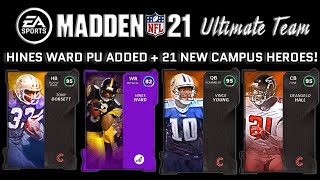 Madden 21 Campus Heroes Returns With 95 OVR Players! Plus New Hines Ward Power Up?