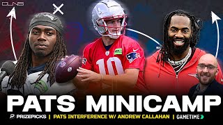 Drake Maye, Rhamondre Stevenson contract talks and Patriots minicamp takeaways | Pats interference