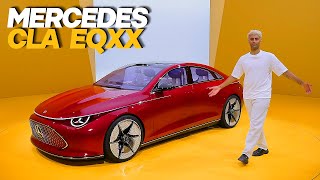 Mercedes CLA Электрический концепт EQXX ЭКСКЛЮЗИВ