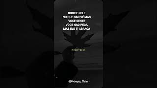 MESMO VC NÃO VENDO NÃO SENTIDO,  NÃO TOCANDO,  ELE ESTA ALI CONTIGO, BEM ALI DO SEU LADO.