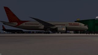 [P3Dv4] Air India 560from Delhi to Hyderabad on Air India 787 Dreamliner