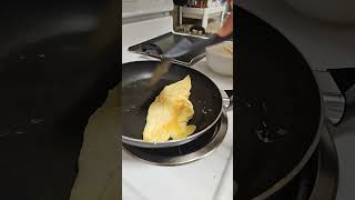 making omurice for breakfast #funny #asmr #fyp