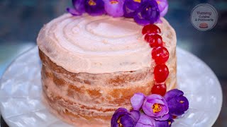 comment faire un glacage au fromage et au beurre/naked cake