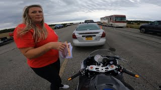 TAKING THE S1000RR TO A DRAG RACING EVENT (NOT RACING) | LONG ISLAND NY