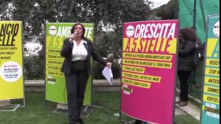 Conferenza Stampa di presentazione della lista del M5S Campania - Valeria Ciarambino (07.03.2015)