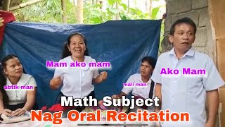 Batang Sipat Math Subject - nag oral recitation