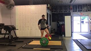 Juliana Riotto (-75kg) Garage Strength | 91kg (200lbs) Snatch Double