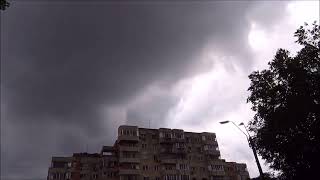 Unstable weather in Bucharest, Romania