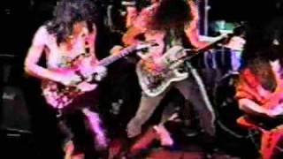 Cacophony Black Cat live in japan 89 rare video