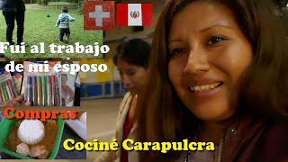 CONOCI A UNA SUSCRIPTORA PERUANA 🇵🇪 +LE LLEVE EL ALMUERZO A MI ESPOSO🥰A SU TRABAJO/PERUANA EN SUIZA