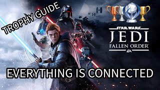 🏆 Star Wars Jedi: The Fallen Order TROPHY GUIDE: "EVERYTHING IS CONNECTED" – 100% PLATINUM Roadmap 🏆