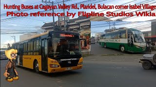 Hunting Buses at Cagayan Valley Rd., Plaridel, Bulacan corner Isabel Village #17