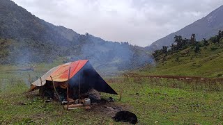 Nepali Himalayan village Life in Dolpa | Rainy Day | peaceful & Relaxing Rural village Lifestyle |