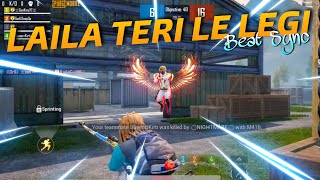 🔥 PUBG MOBILE BEST EDITED BEAT SYNC MONTAGE - 😱 OH LAILA TERI LE LEGI 💃🏻 | INSPIRED BY @RxqThugYt