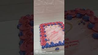 #anniversarycake #whiteforestcake #cakedecoration #shorts #shortvideo