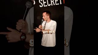 IBS as a Personality Trait #standupcomedy #comedy #comedyshorts #ibs #irritablebowelsyndrome #diet