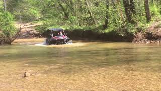 Polaris 900S Windrock, Tn Creek Crossing