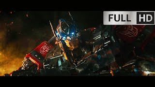 TRANSFORMERS RISE OF THE BEASTS | museum full fight | first encounter with Scourge HD